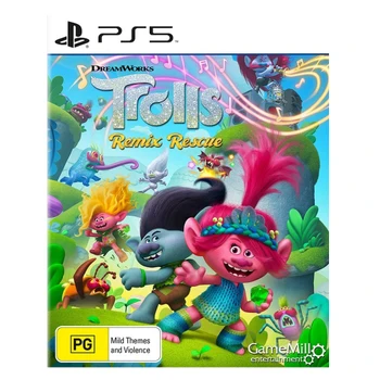 GameMill Entertainment Dreamworks Trolls Remix Rescue PlayStation 5 PS5 Game
