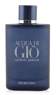 blue armani cologne