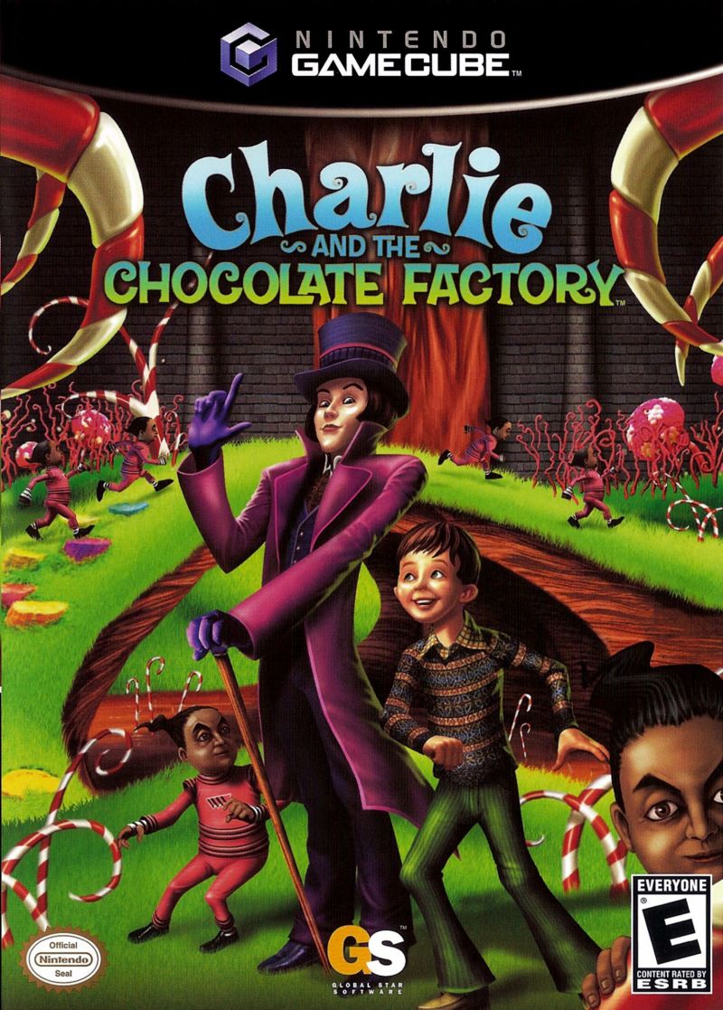Global Star Charlie And The Chocolate Factory GameCube Game