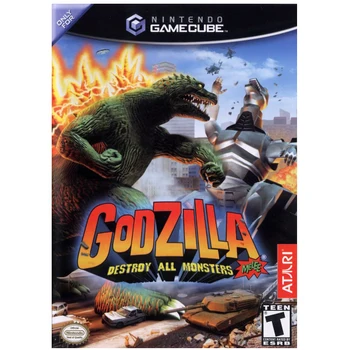Atari Godzilla Destroy All Monsters Melee GameCube Game