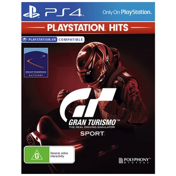 Sony Gran Turismo GT Sport PlayStation Hits PS4 Playstation 4 Game