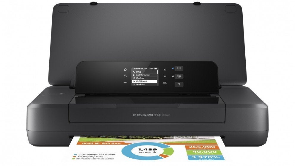 HP Officejet 200 CZ993A Inkjet Printer