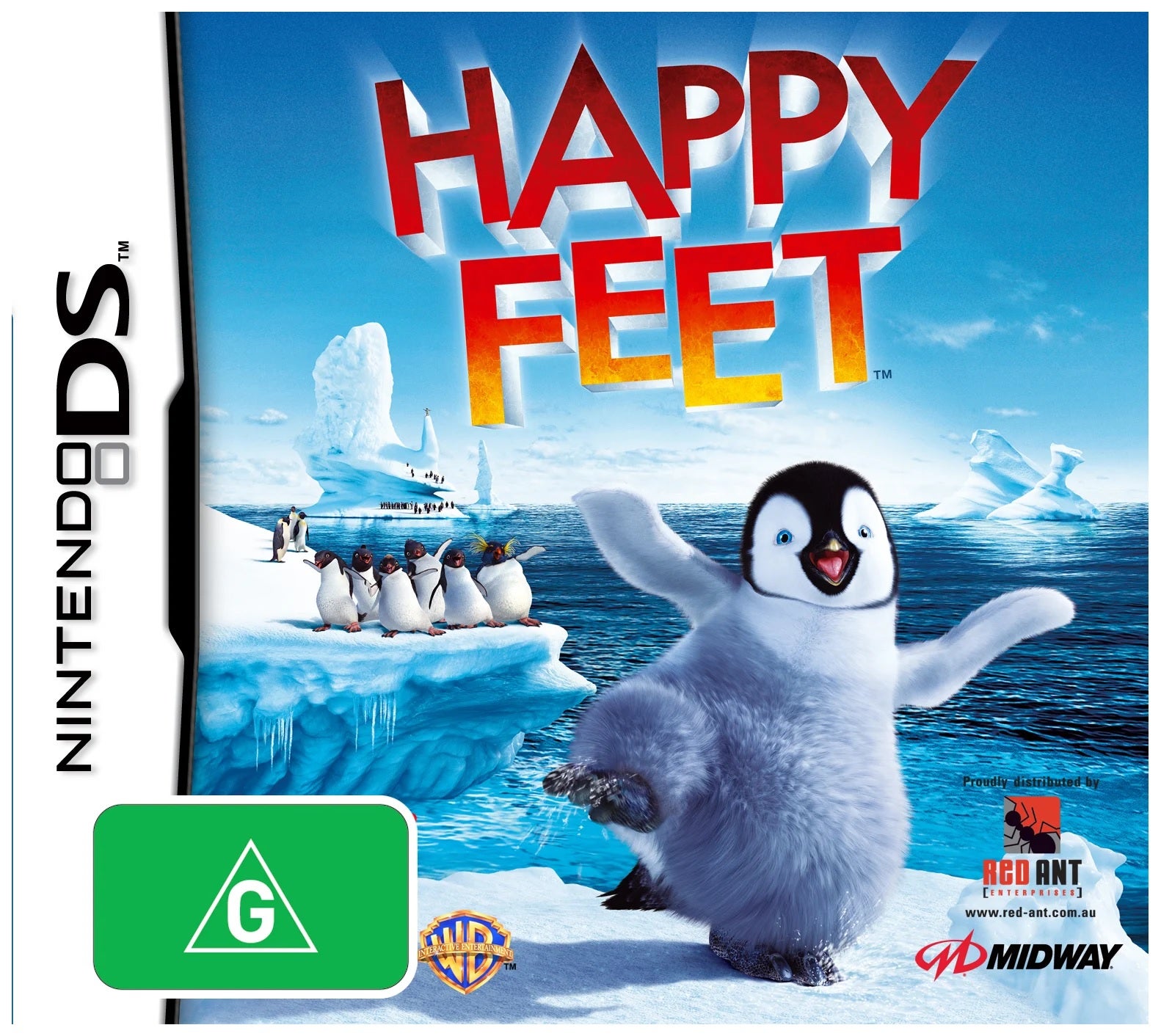 Midway Games Happy Feet Refurbished Nintendo DS Game