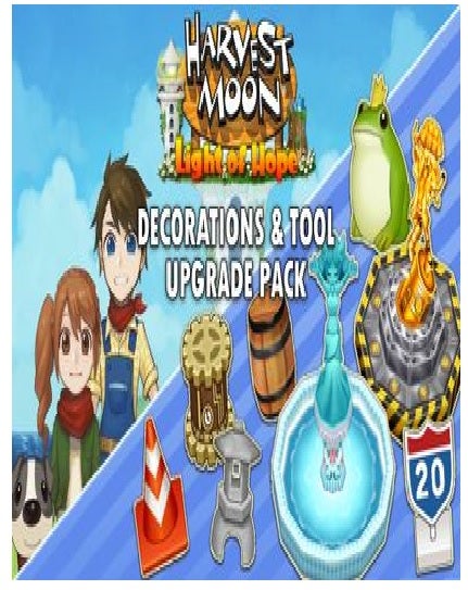 Natsume Harvest Moon Light Of Hope Special Edition Decorations And Tool Upgrade Pack PC Game