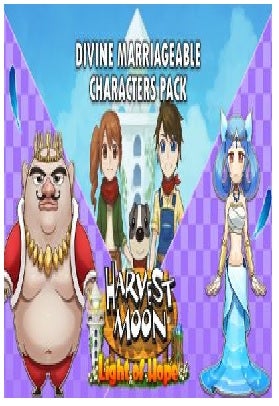 Rising Star Games Harvest Moon Light Of Hope Special Edition Divine Marriageable Characters Pack PC Game