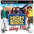 Disney High School Musical Sing It Refurbished PS2 Playstation 2 Game