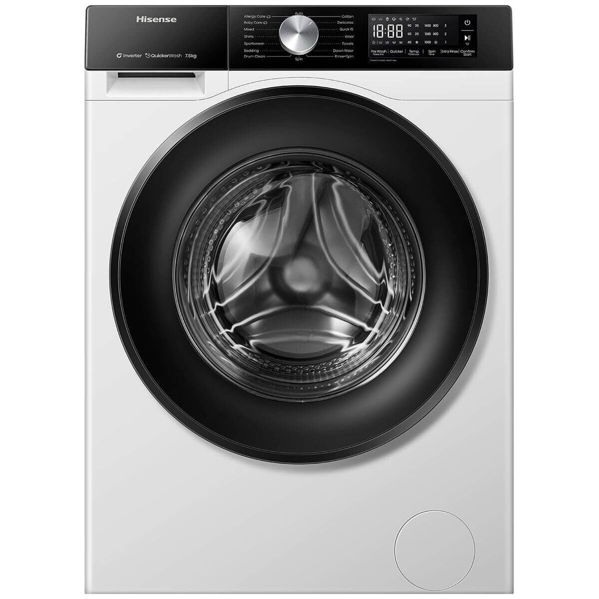 Hisense Series 3S HWF3S7514X 7.5kg Front Load Washing Machine