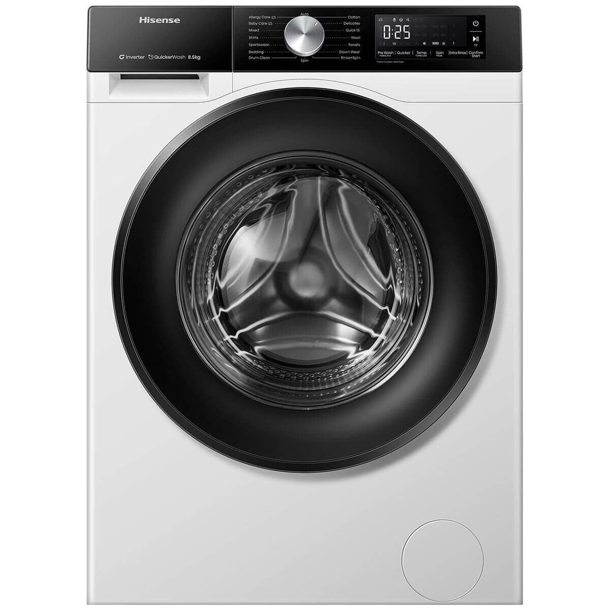 Hisense Series 3S HWF3S8514X 8.5kg Front Load Washing Machine