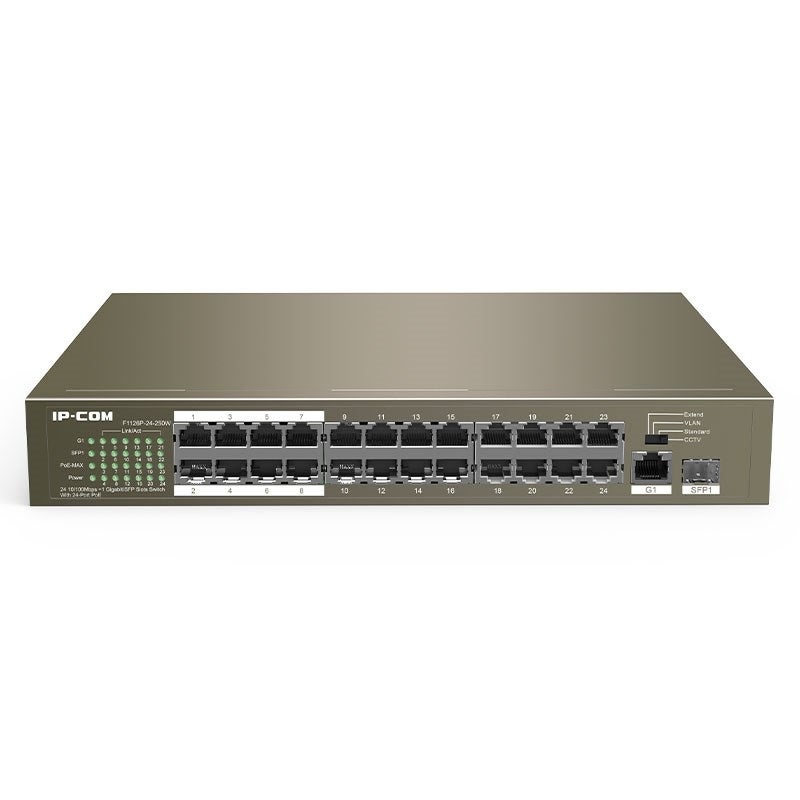 IP Com F1126P-24-250W Networking Switch