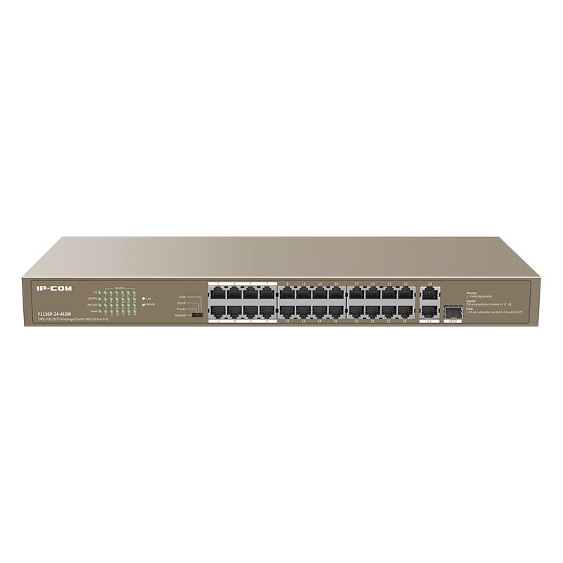 IP Com F1126P-24-410W Networking Switch