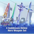 Idea Factory Megadimension Neptunia VIIR 4 Goddesses Online Hero Weapon Set PC Game