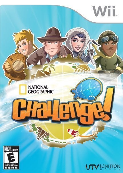 Ignition National Geographic Challenge Nintendo Wii Game