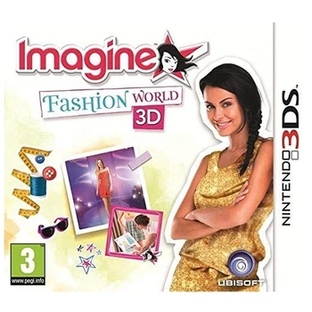 Ubisoft Imagine Fashion World 3D Refurbished Nintendo 3DS Game