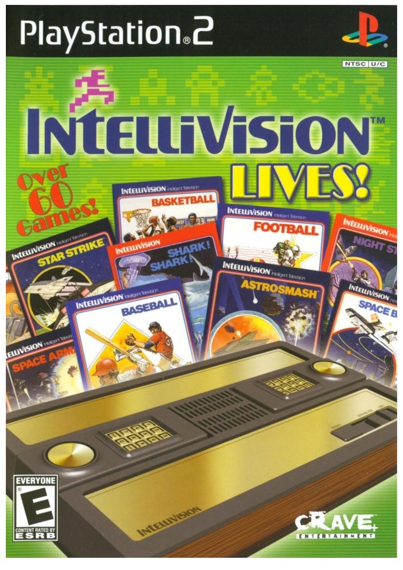 Crave Entertainment Intellivision Lives Refurbished PS2 Playstation 2 Game