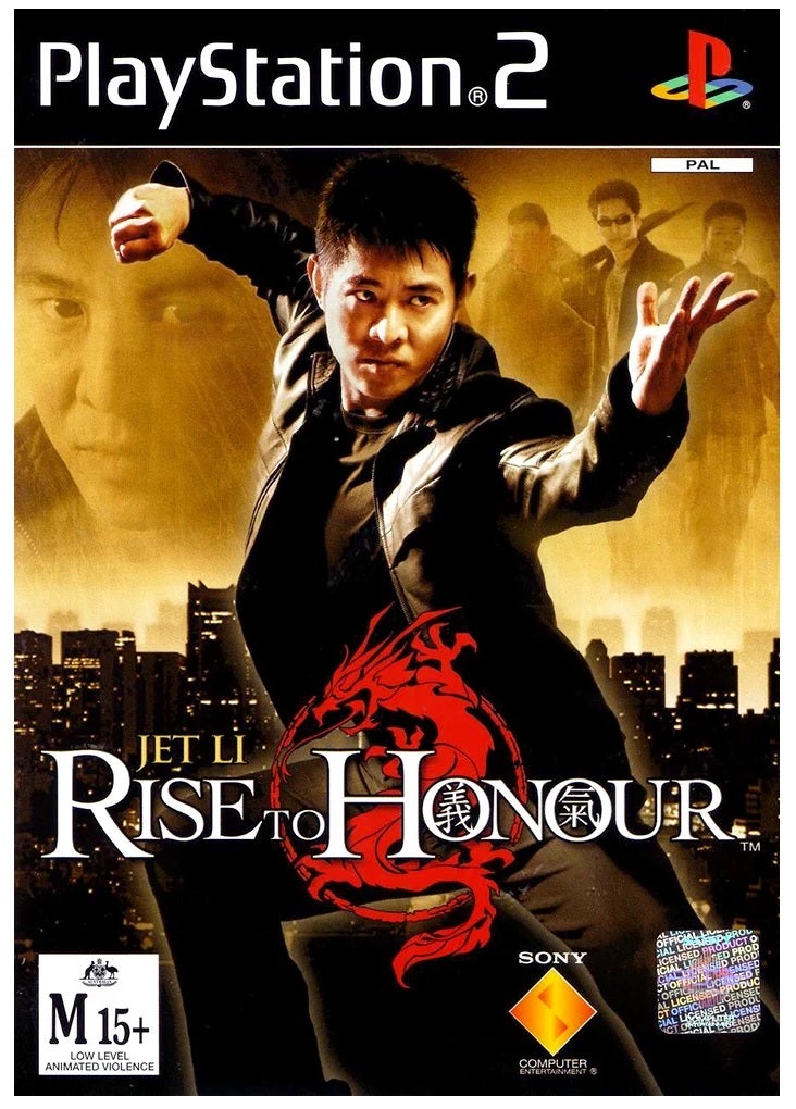 SCEA Jet Li Rise To Honour Refurbished PS2 Playstation 2 Game