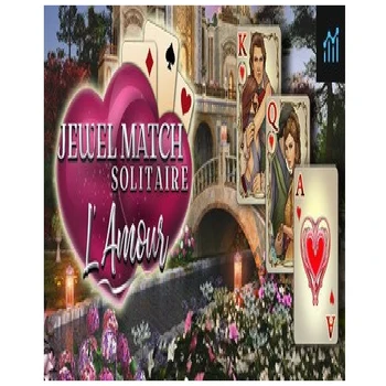 Grey Alien Games Jewel Match Solitaire LAmour PC Game