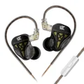 Knowledge Zenith KZ DQS With Mic Earbuds Headphones