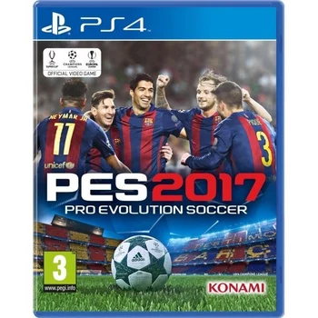 Konami PES 2017 PS4 Playstation 4 Game