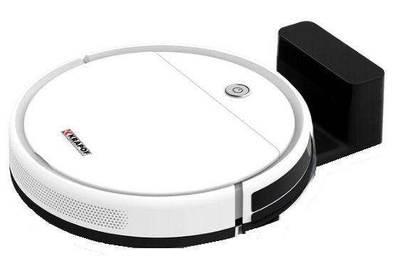 Krapof Slim Robo Vac Super Quiet Robotic Vacuum Cleaner