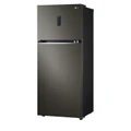LG 375L 2-Door Refrigerator with Smart Inverter Compressor - Black Steel (GN-B372PXBK)