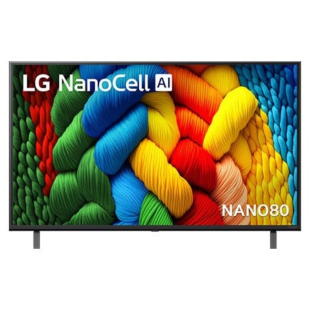 LG NanoCell NANO80A 43-inch LED UHD 4K Smart TV 2025 (43NANO80ASA)