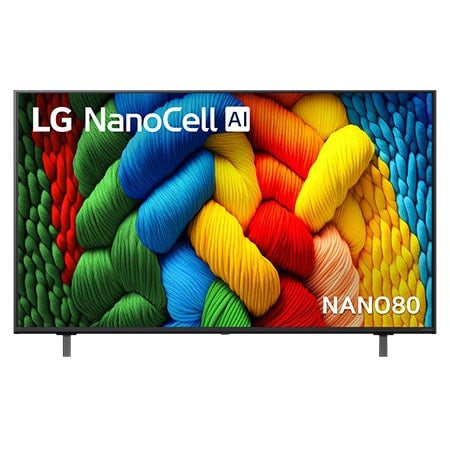LG NanoCell NANO80A 55-inch LED 4K Smart TV 2025 (55NANO80ASA)