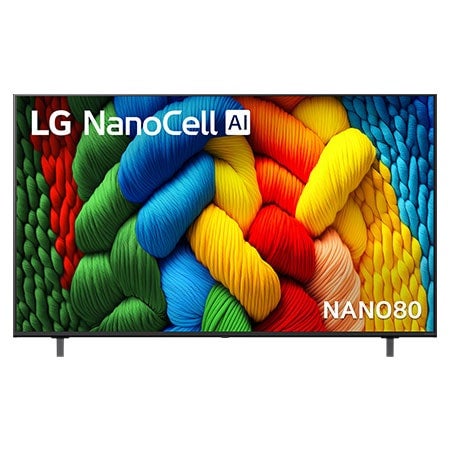 LG NanoCell NANO80A 65-inch LED UHD 4K Smart TV 2025 (65NANO80ASA)