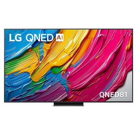 LG QNED QNED81A 65-inch LED 4K Smart TV 2025 (65QNED81ASA)