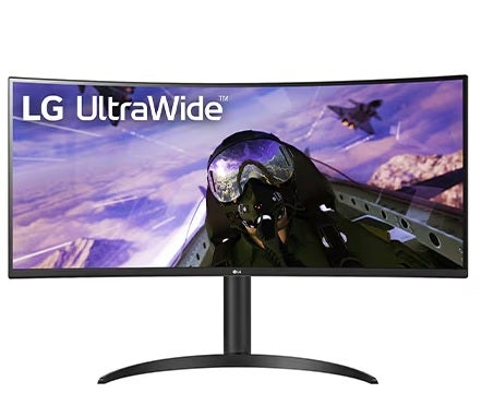 LG UltraWide 34BP65C-B 34inch LED QHD Curved Gaming Monitor
