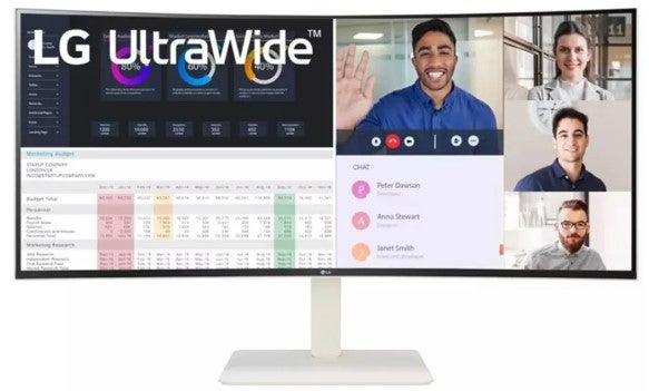 LG UltraWide 38WR85QC-W 38 inch WQHD Curved Gaming Monitor