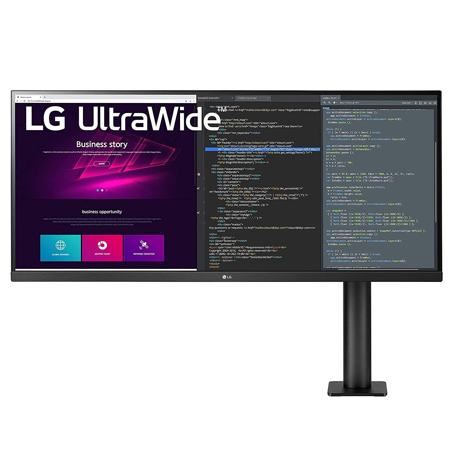 LG UltraWide Ergo 34WN780 34inch LED Monitor