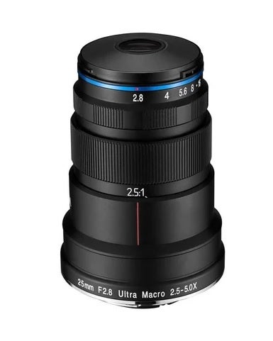 Laowa 25mm F2.8 2.5-5x Ultra Macro Lens