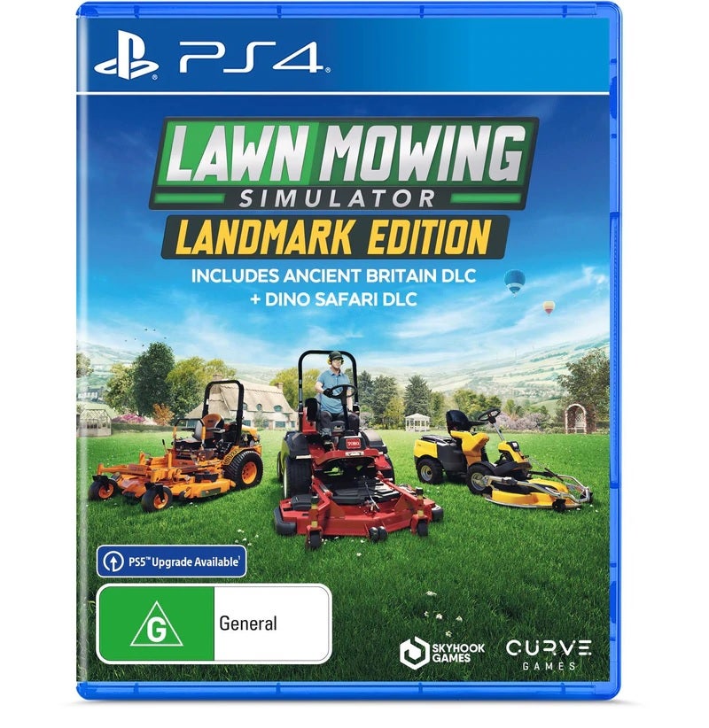 Curve Digital Lawn Mowing Simulator Landmark Edition PS4 Playstation 4 Game