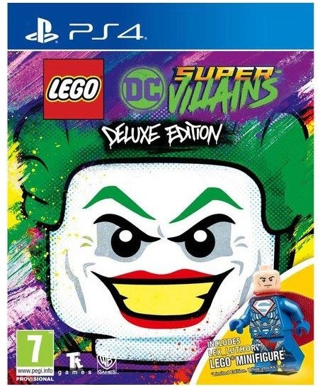 Warner Bros Lego DC Super Villains Deluxe Edition PS4 Playstation 4 Game