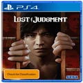 Sega Lost Judgment PS4 Playstation 4 Game