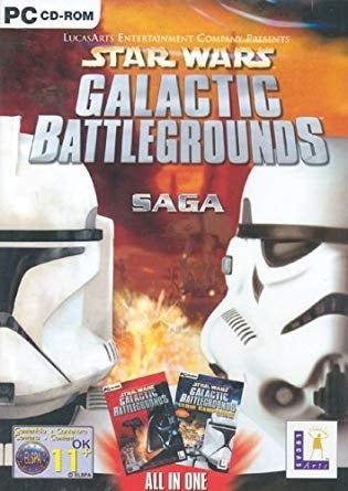 Lucas Art Star Wars Galactic Battlegrounds Saga PC Game