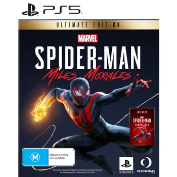 Sony Marvels Spider-Man Miles Morales Ultimate Edition PS5 PlayStation 5 Game