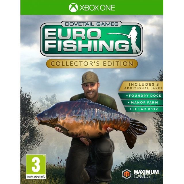 Maximum Family Games Euro Fishing Collectors Edition Xbox One Game