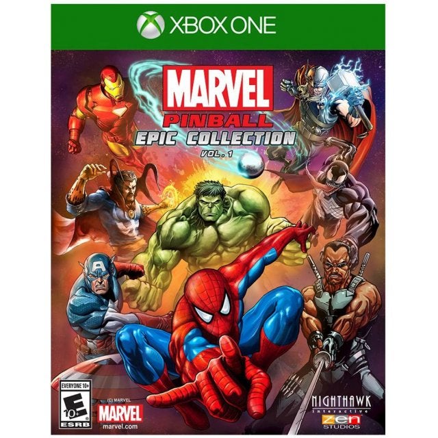 Maximum Family Games Marvel Pinball Epic Collection Volume 1 Xbox One Game