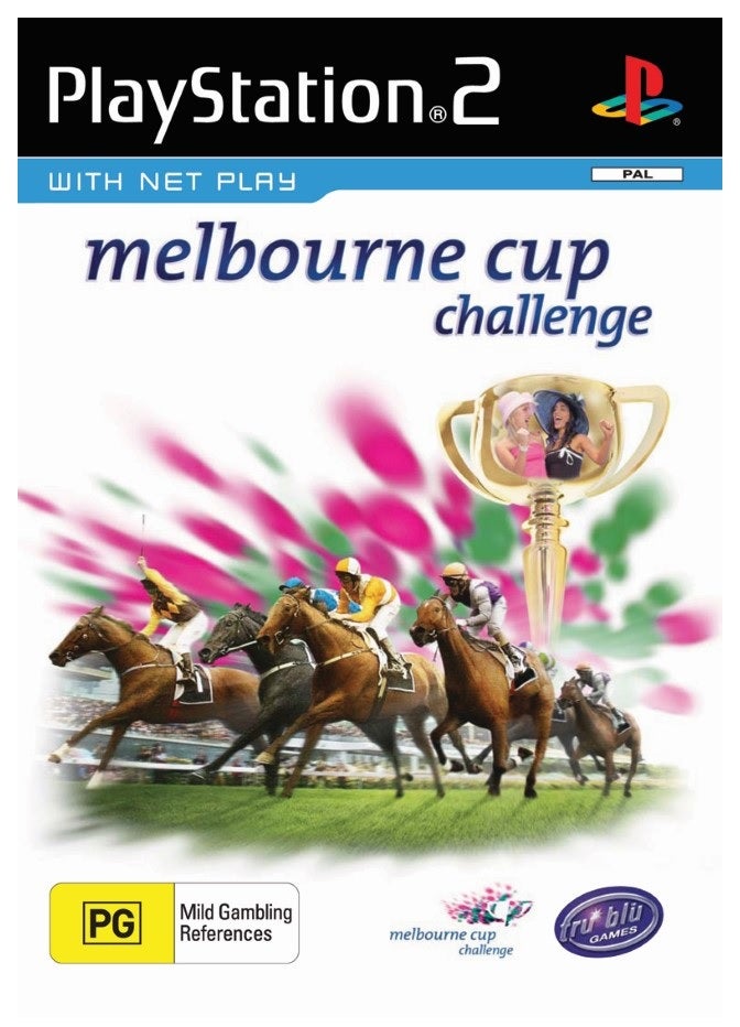 Tru Blu Entertainment Melbourne Cup Challenge Refurbished PS2 Playstation 2 Game