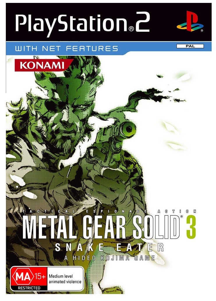 Konami Metal Gear Solid 3 Snake Eater Refurbished PS2 Playstation 2 Game