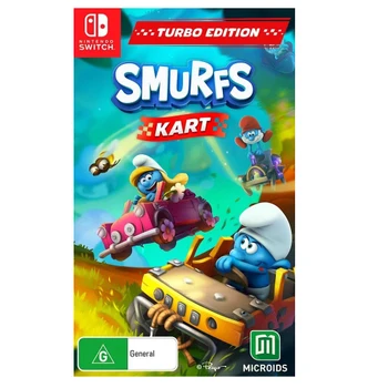 Microids Smurfs Kart Turbo Edition Nintendo Switch Game