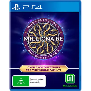 Microids Who Wants To Be A Millionaire PS4 Playstation 4 Game