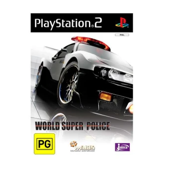 Midas World Super Police Refurbished PS2 Playstation 2 Game