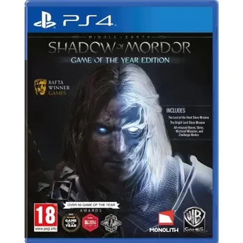 Warner Bros Middle Earth Shadow Of Mordor Game Of The Year Edition Refurbished PS4 Playstation 4 Game