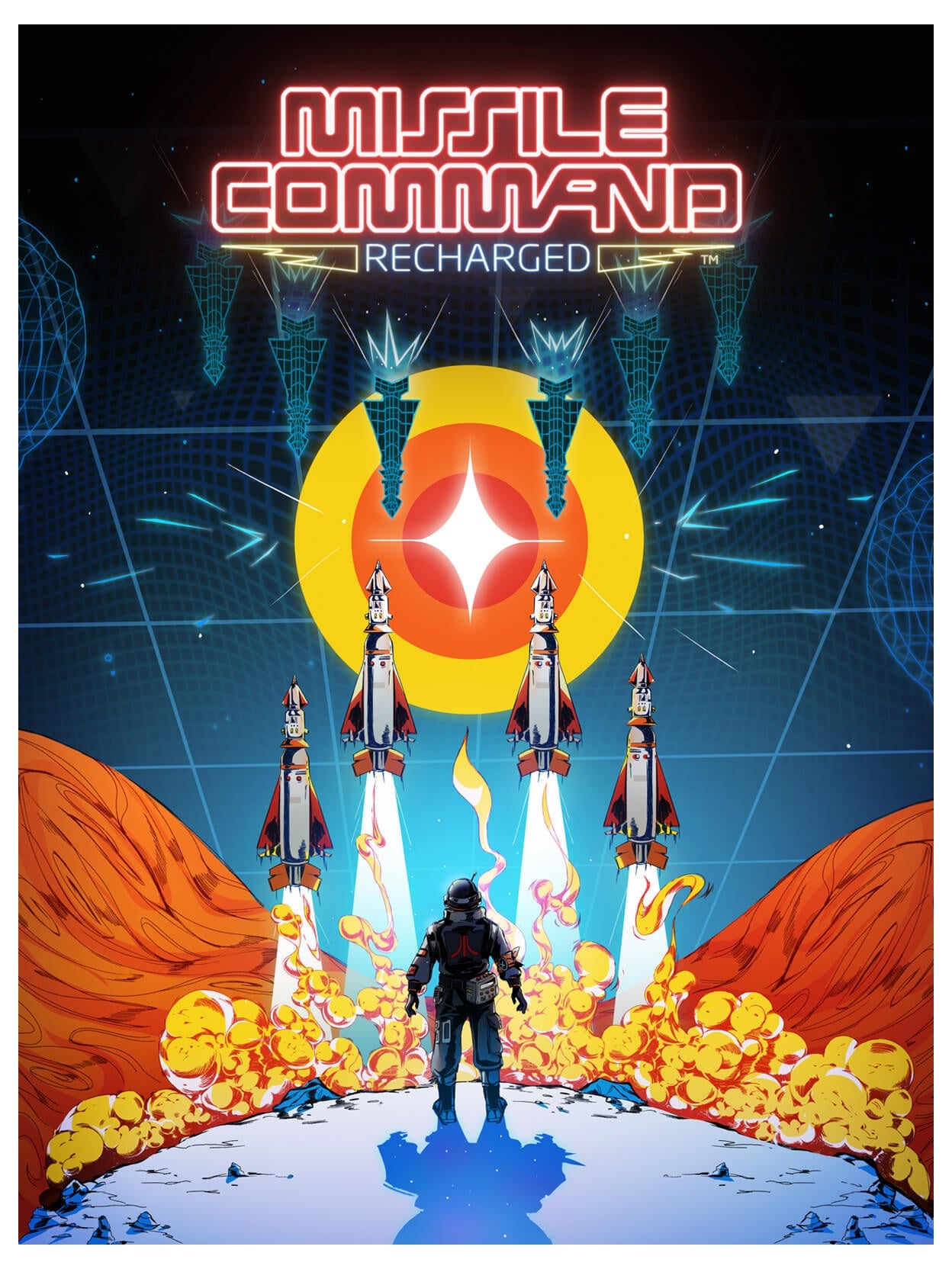 Atari Missile Command Recharged PC Game