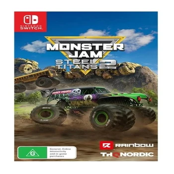 THQ Monster Jam Steel Titans 2 Nintendo Switch Game
