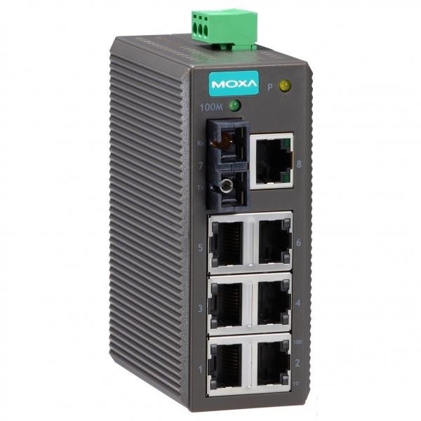 Moxa EDS-208-M-SC 8-Port Networking Switch