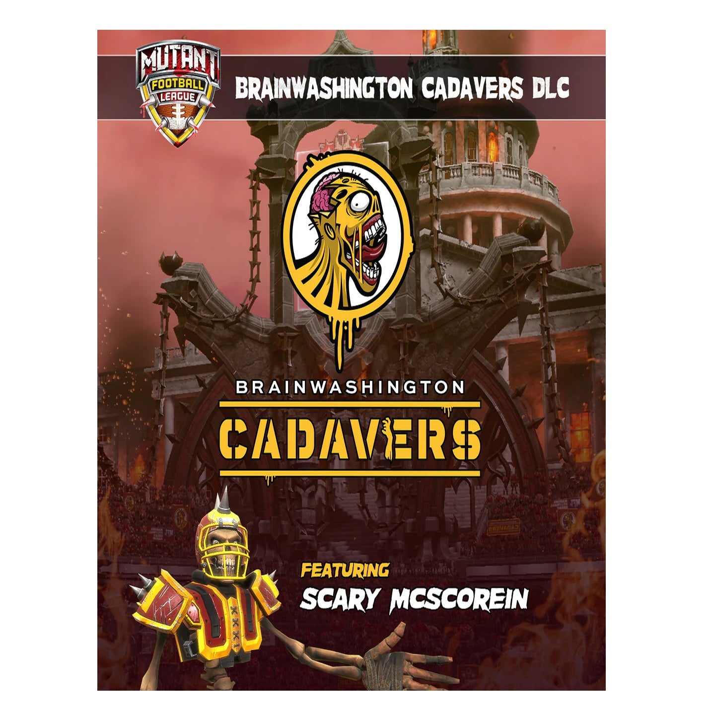 Digital Dreams Entertainment Mutant Football League Brainwashington Cadavers PC Game