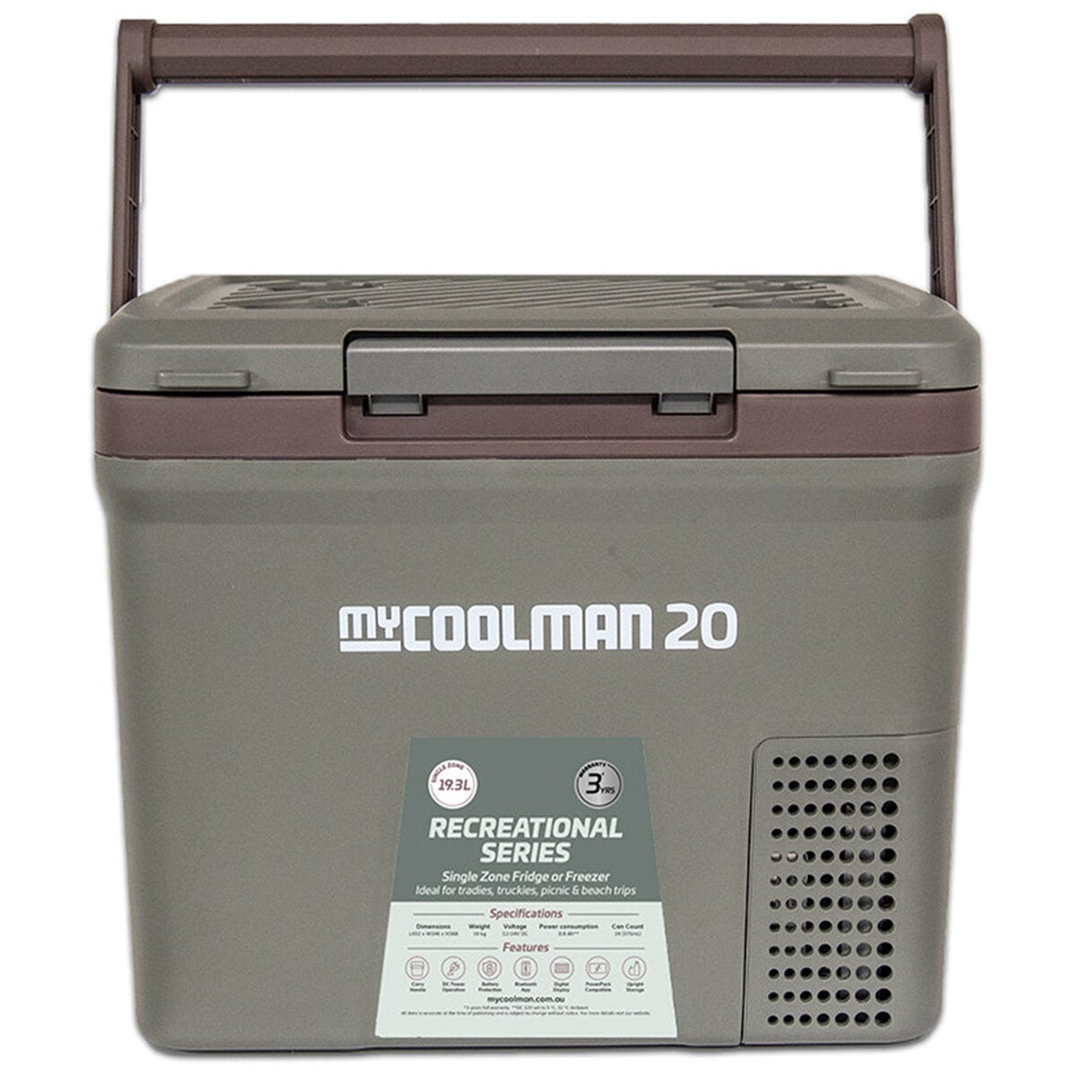Mycoolman CCP20 20L Recreation Series Portable Refrigerator